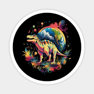 Dinosaur Earth Day Magnet